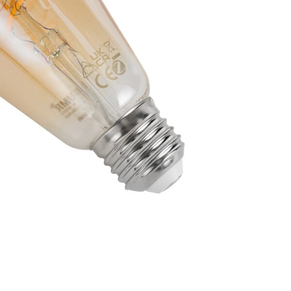 Inteligentná E27 stmievateľná LED žiarovka ST64 4.9W 320LM 2500K - Image 2