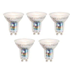 Sada 5 inteligentných stmievateľných LED žiaroviek GU10 50 mm 4,7 W 345 lm 2700 – 6500 K